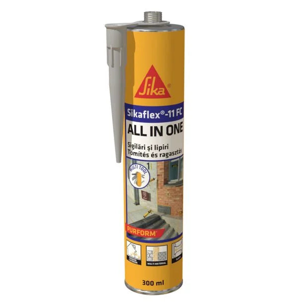 SikaFlex - 300ml / Poliurethane Sealant Adhesive