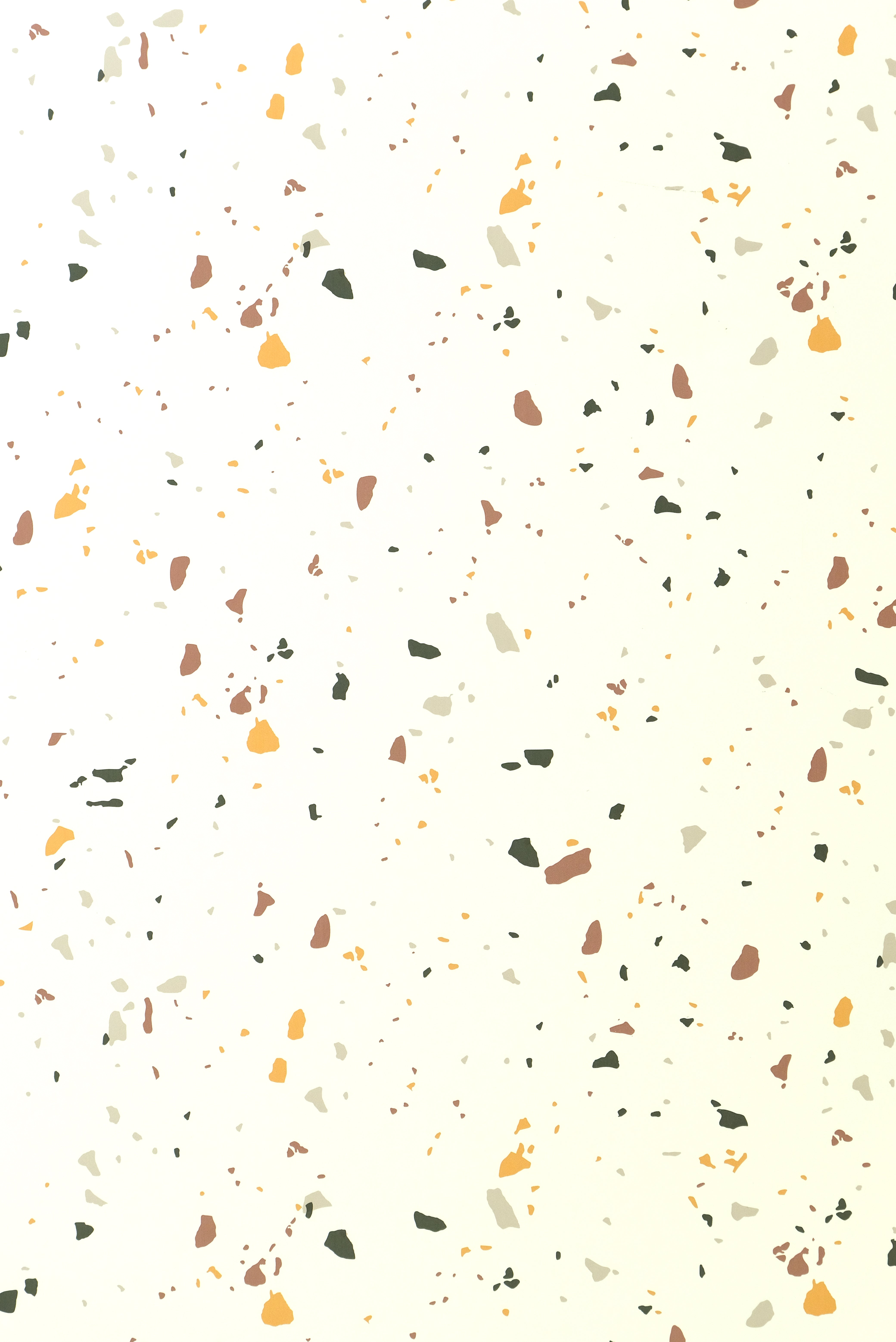 Matt wall panel - 96 x 280 cm / Terrazzo white