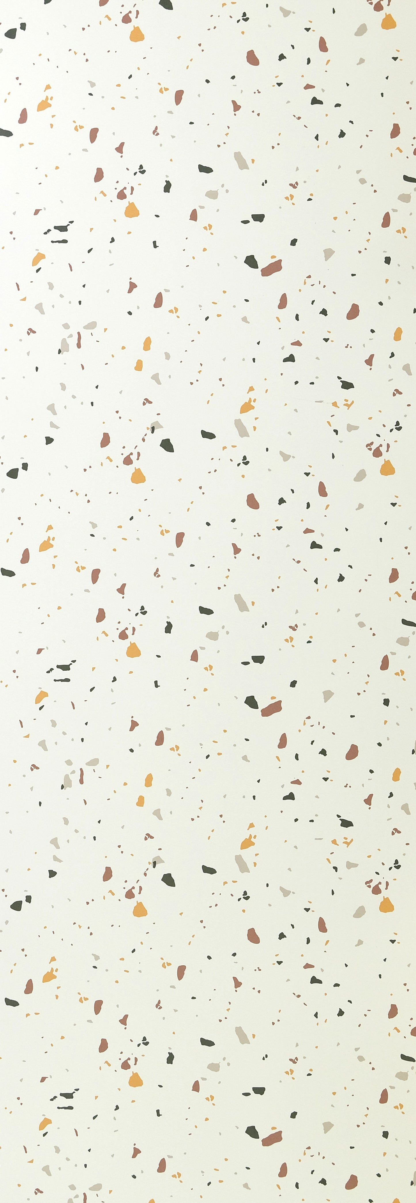 Matt stenska plošča - 96 x 280 cm / Teraco bela