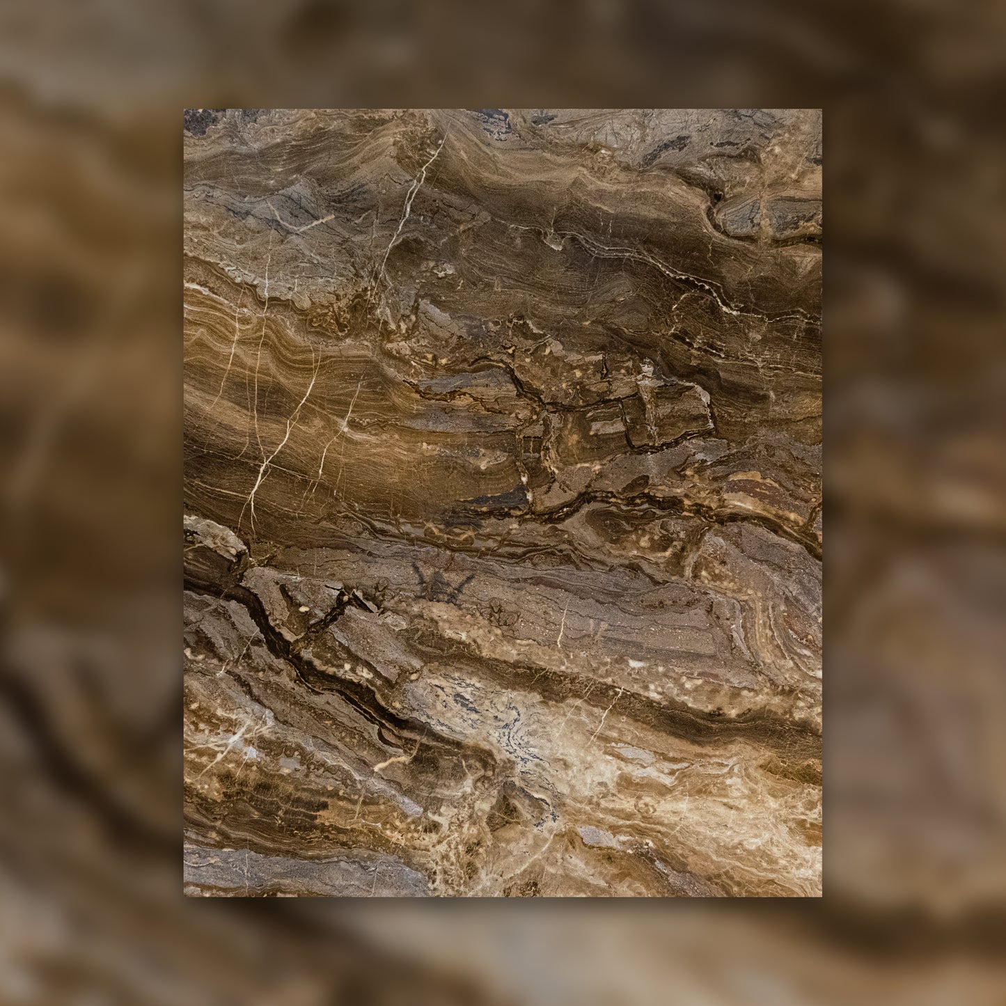 Decopa Marble Wall Panel - Arebescato Brown
